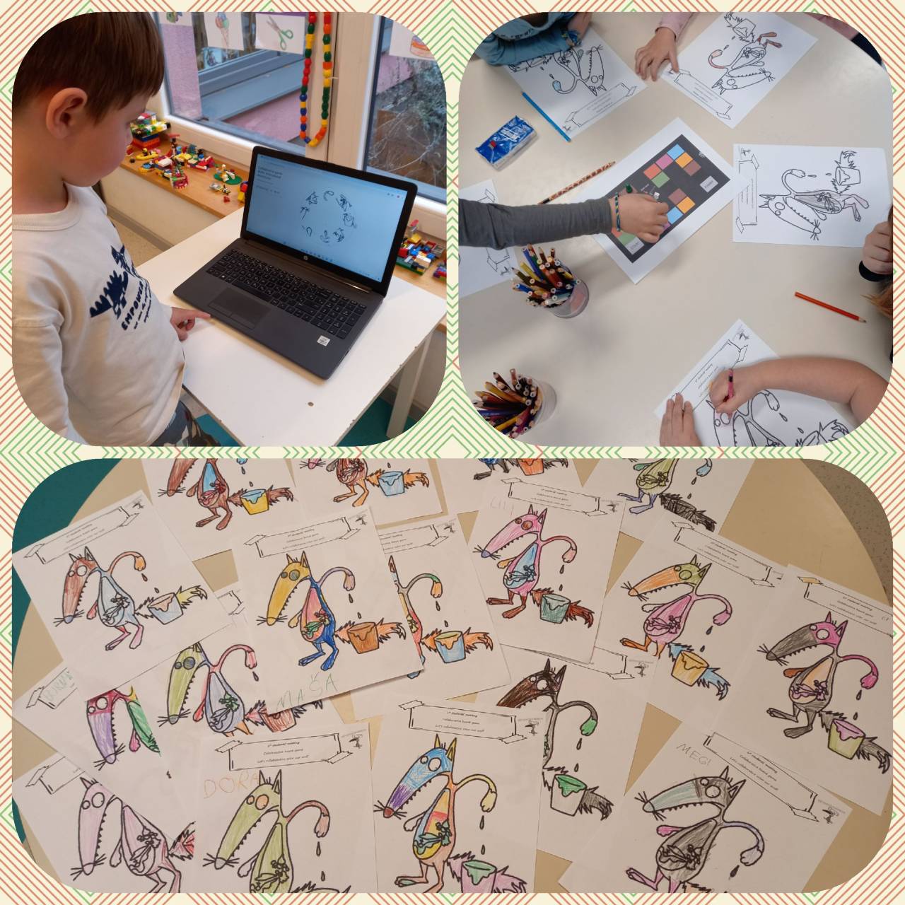 Collaborative board game kolaž obrađeno