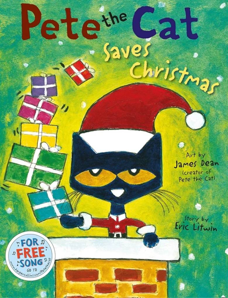 Pete the Cat saves Christmas naslovna obrađeno